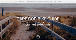Desktop Screenshot of capecodbikeguide.com